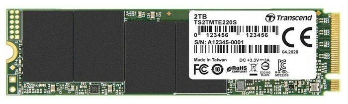 

SSD накопитель Transcend 2ТБ M.2 2280 (TS2TMTE220S)