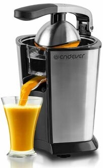 

Соковыжималка Endever Sigma-69 черный/стальной