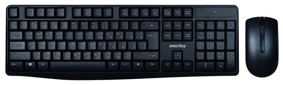 

Комплект мыши и клавиатуры Smartbuy SBC-207295AG-K ONE черный