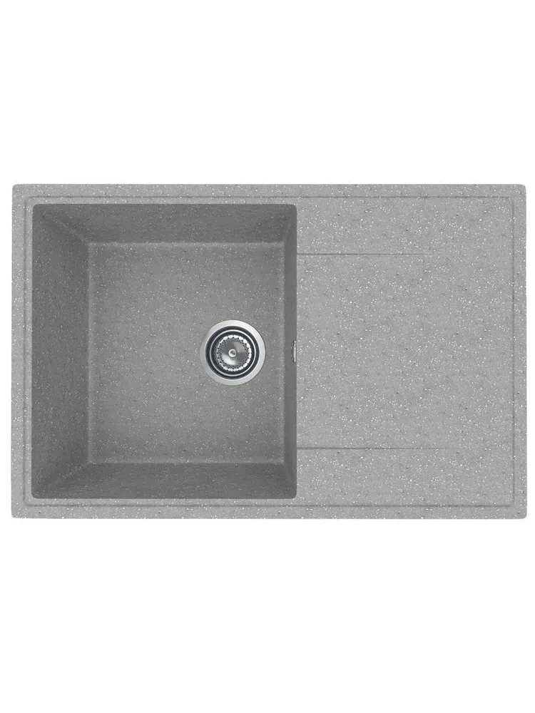 

Кухонная мойка Practik PR-M-735-003 (без сифона), светло-серый