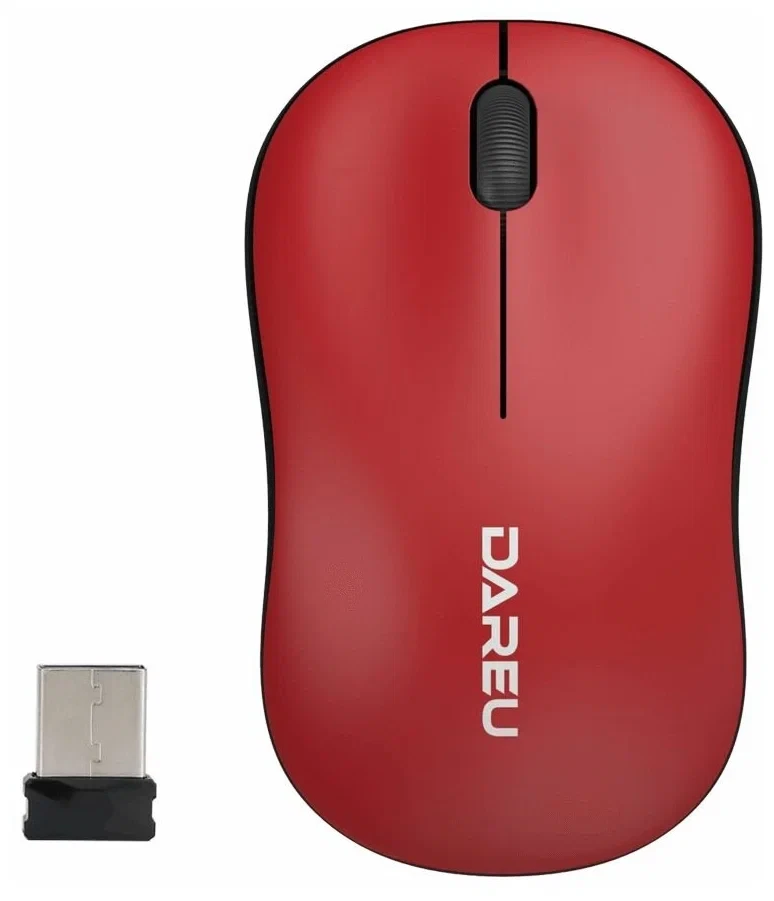 

Компьютерная мышь Dareu LM106G Red-Black