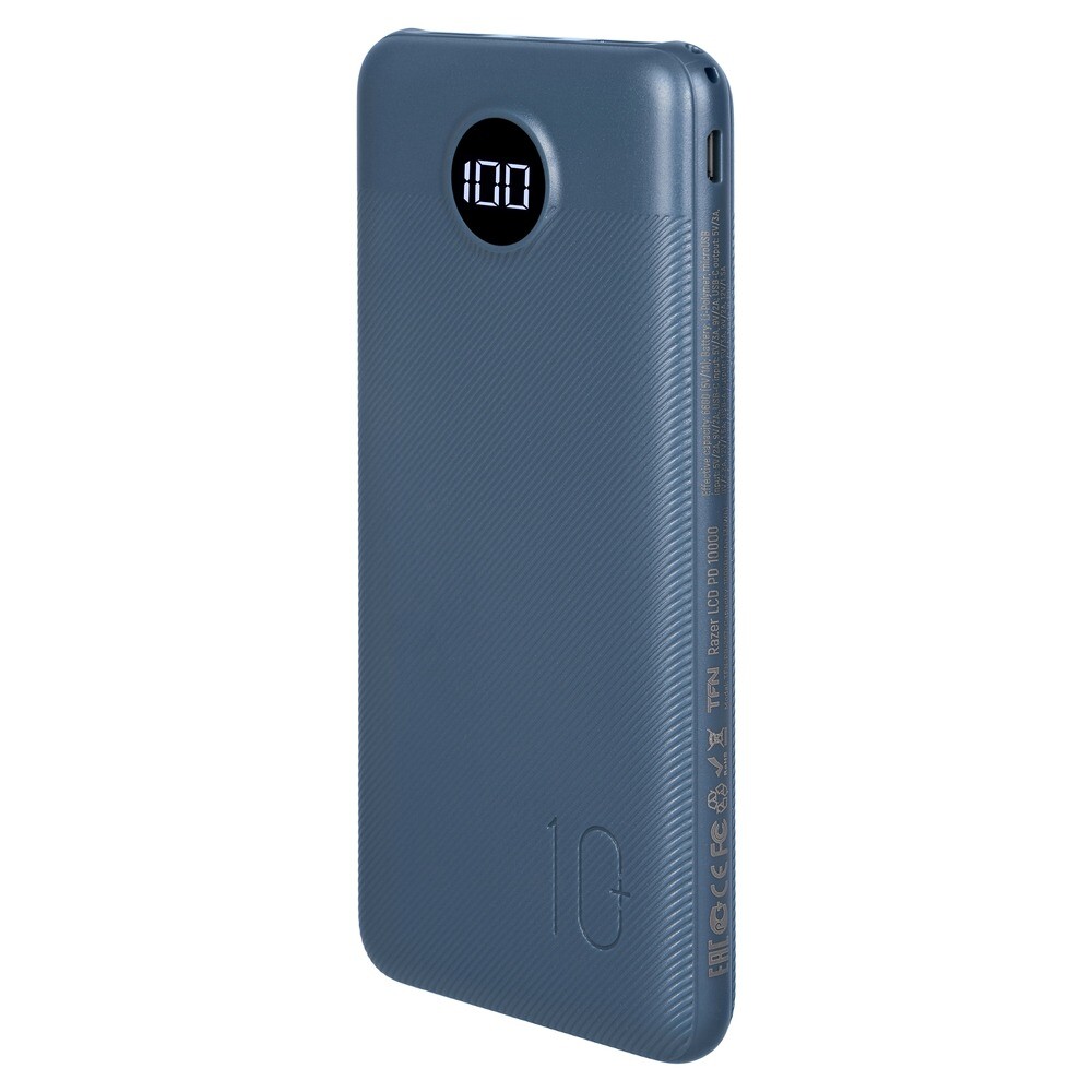 

Внешний аккумулятор TFN Razer 10 PD dark blue (PB-257-BL)