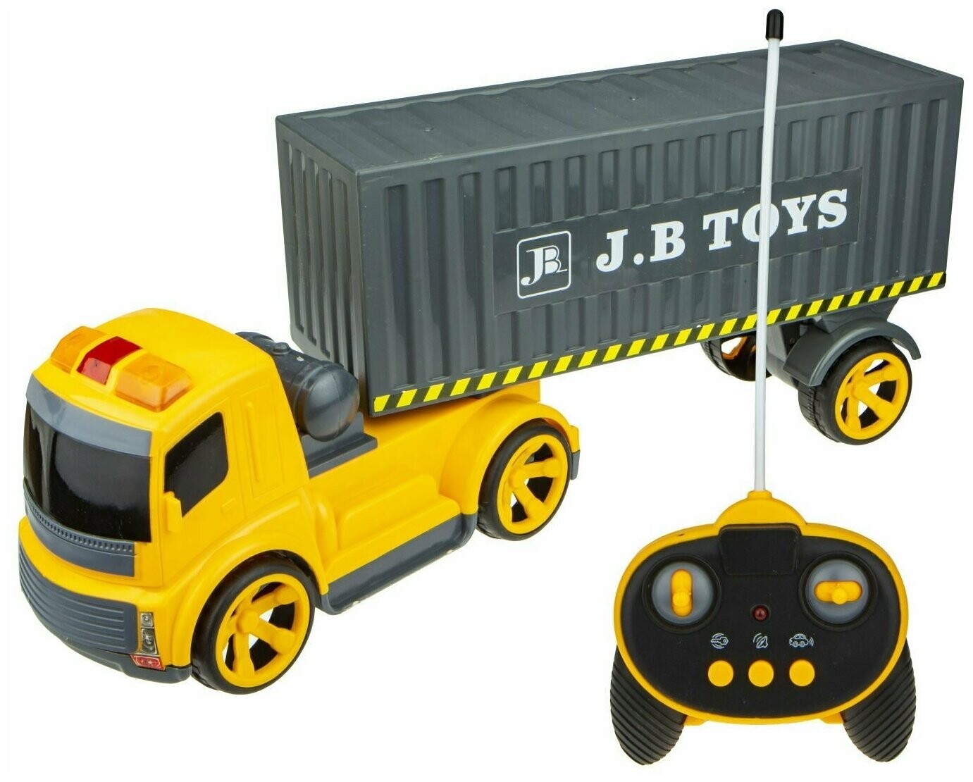 

Игрушка на радиоуправлении 1 TOY Машинка Горстрой контейнеровоз