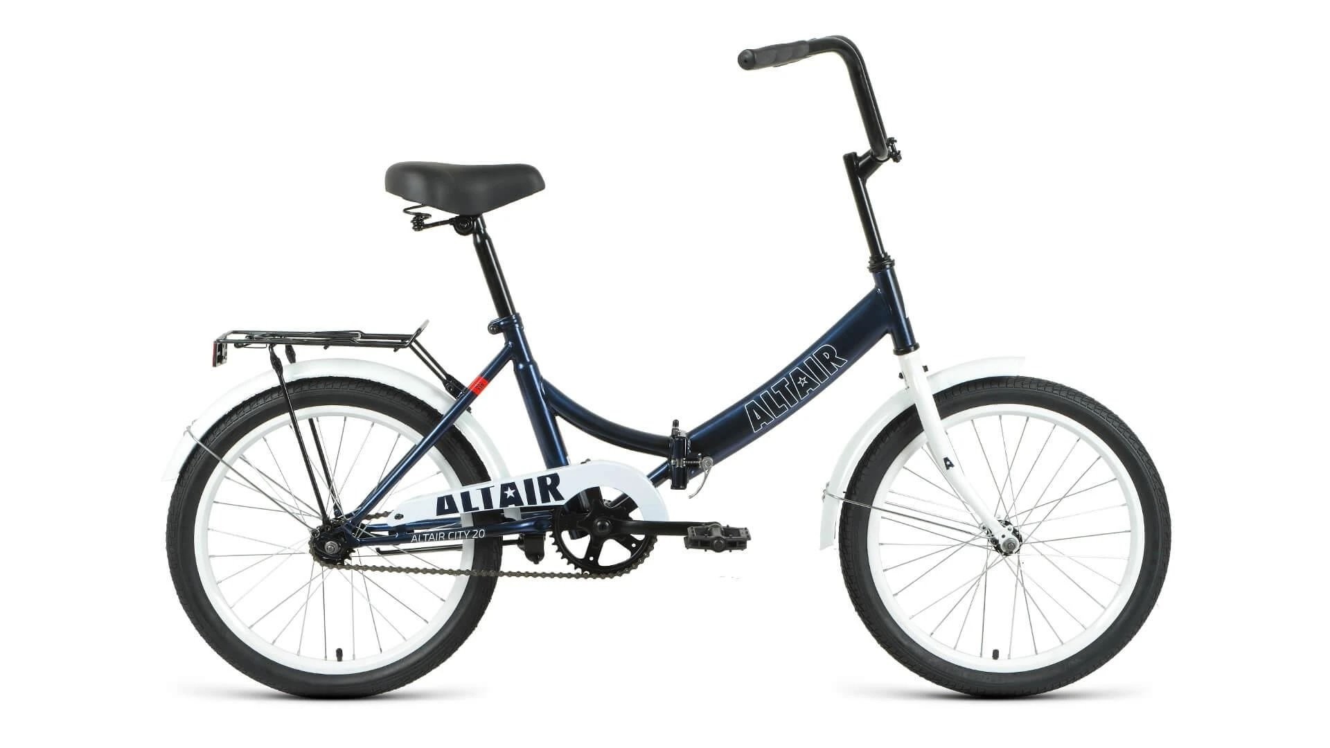 

Велосипед для малышей Altair CITY 20 рост. 14 темно-синий/белый (RBK22AL20003)