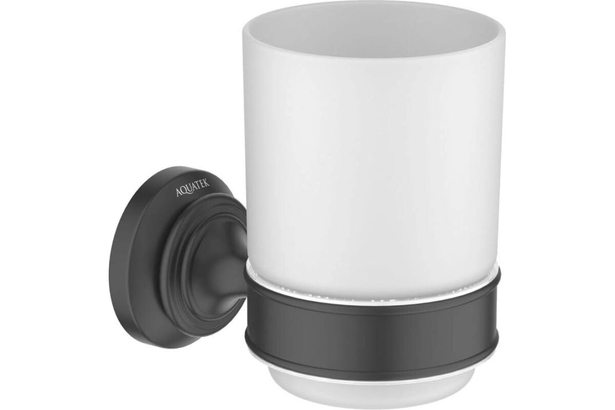 

Аксессуар для ванной Aquatek КЛАССИК AQ4504MB Стакан с держателем