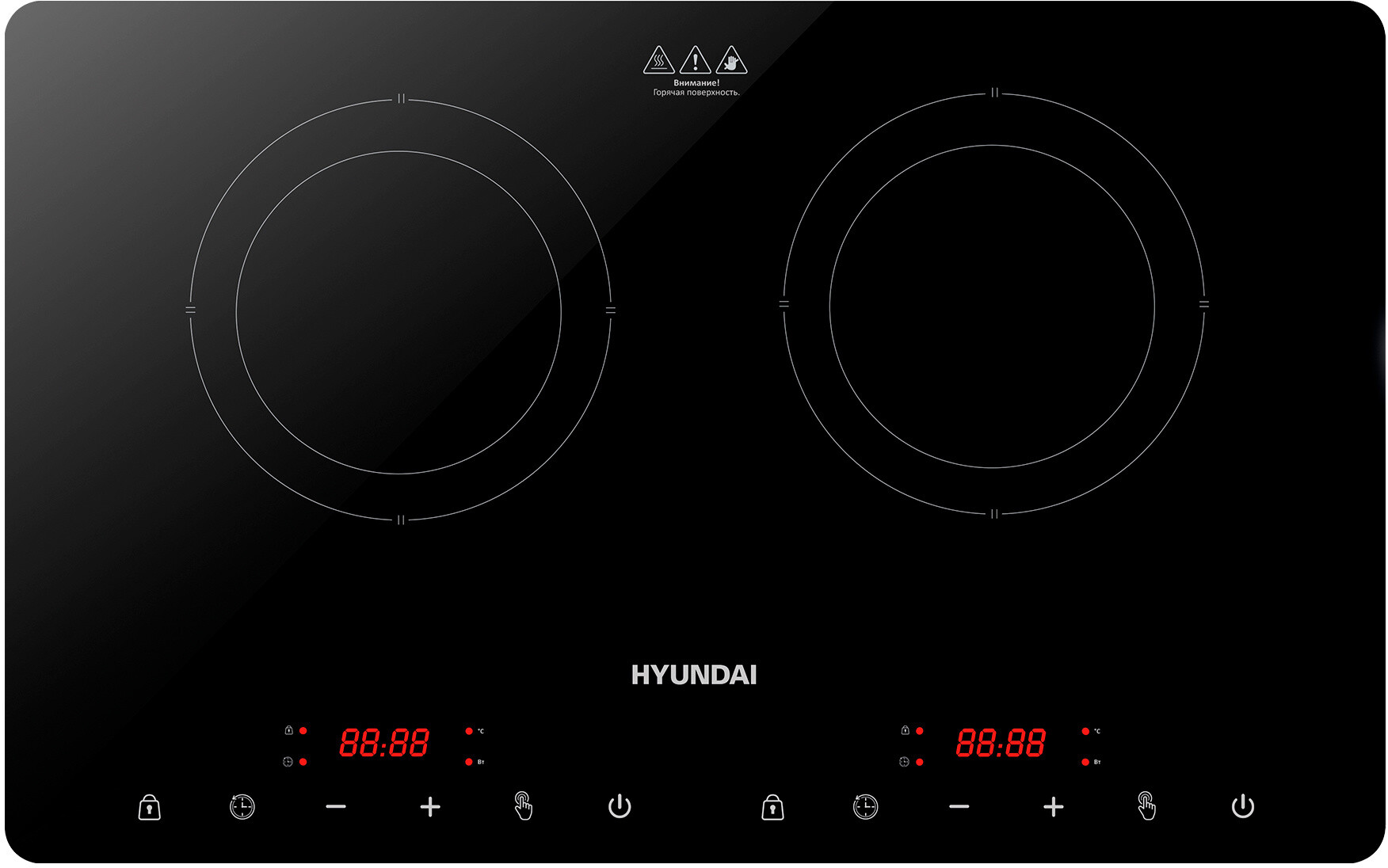 

Электрическая варочная панель Hyundai HYC-0109 черный