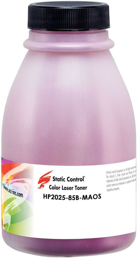 

Тонер Static Control HP2025-85B-MAOS пурпурный 85гр.