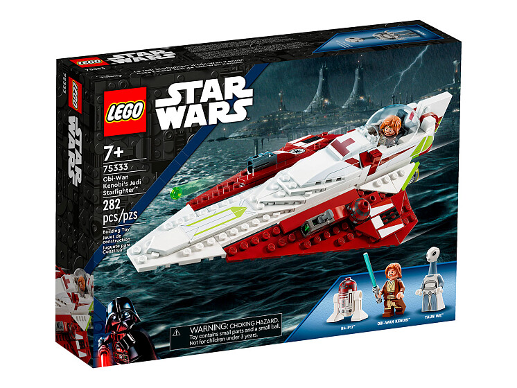

Конструктор LEGO Star Wars Джедайский истребитель Оби-Вана Кеноби (75333)
