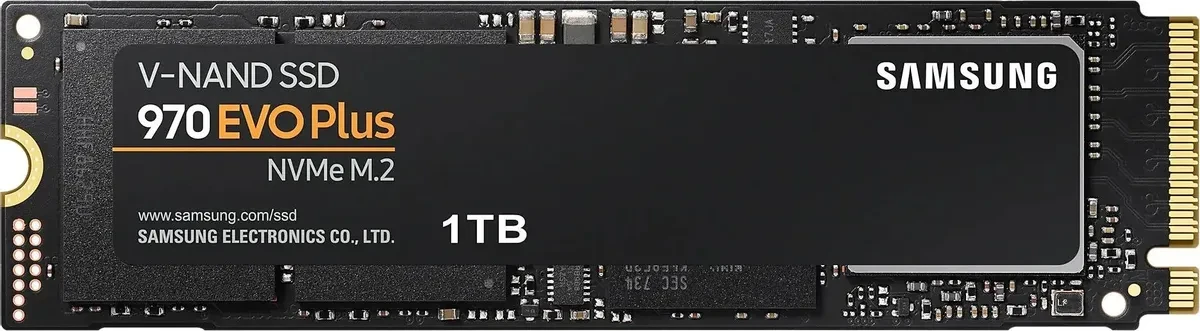 

SSD накопитель Samsung M.2 2280 1TB 970 EVO PLUS (MZ-V7S1T0B/AM)