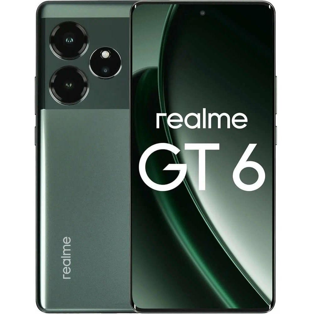 

Телефон Realme GT6 16/512Gb Green (RMX3851)