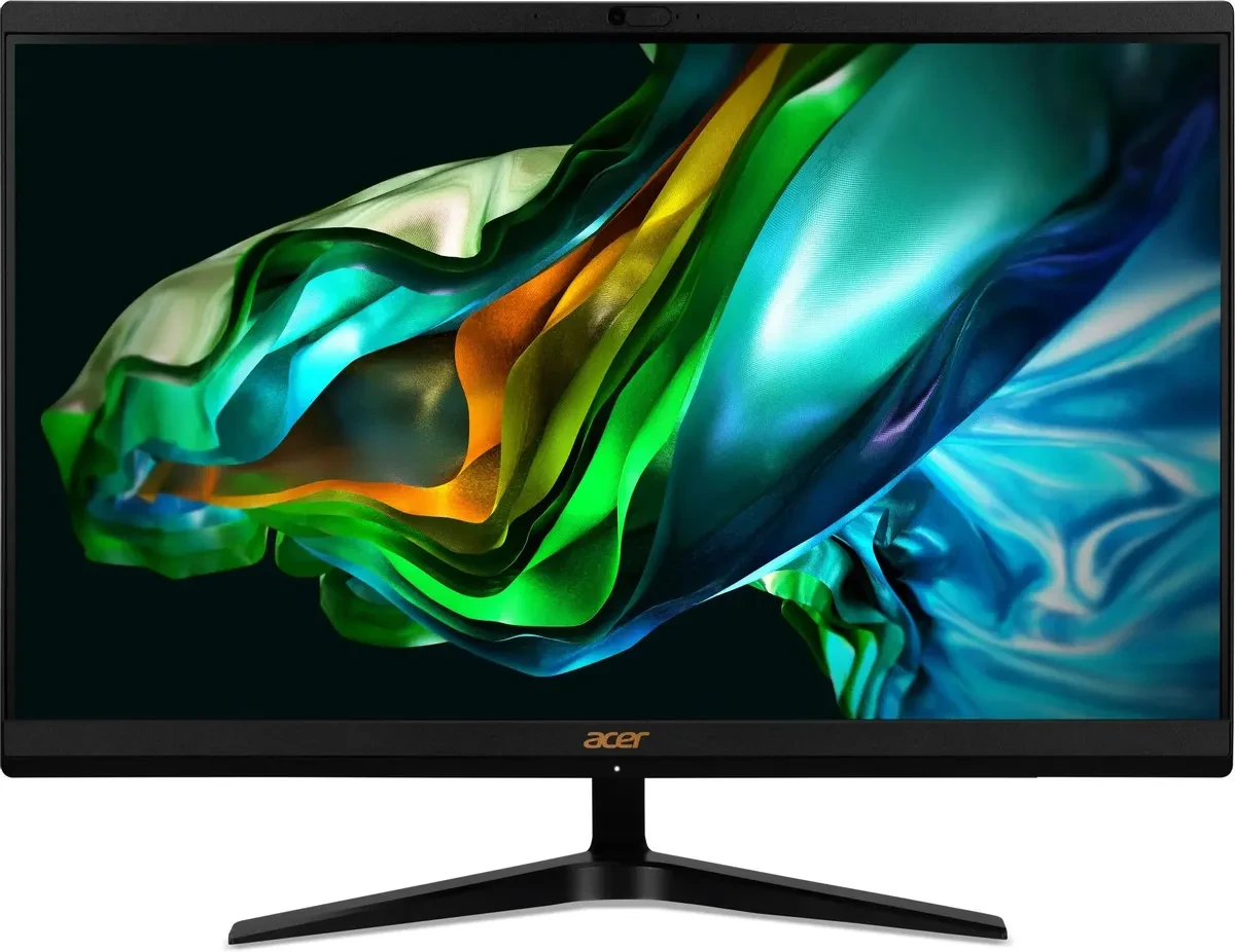 

Моноблок Acer Aspire C27-1800 i5 1335U (1.3) 16Gb 1Tb 5.4k SSD512Gb Iris Xe CR Eshell GbitEth черный (DQ.BKKCD.005)