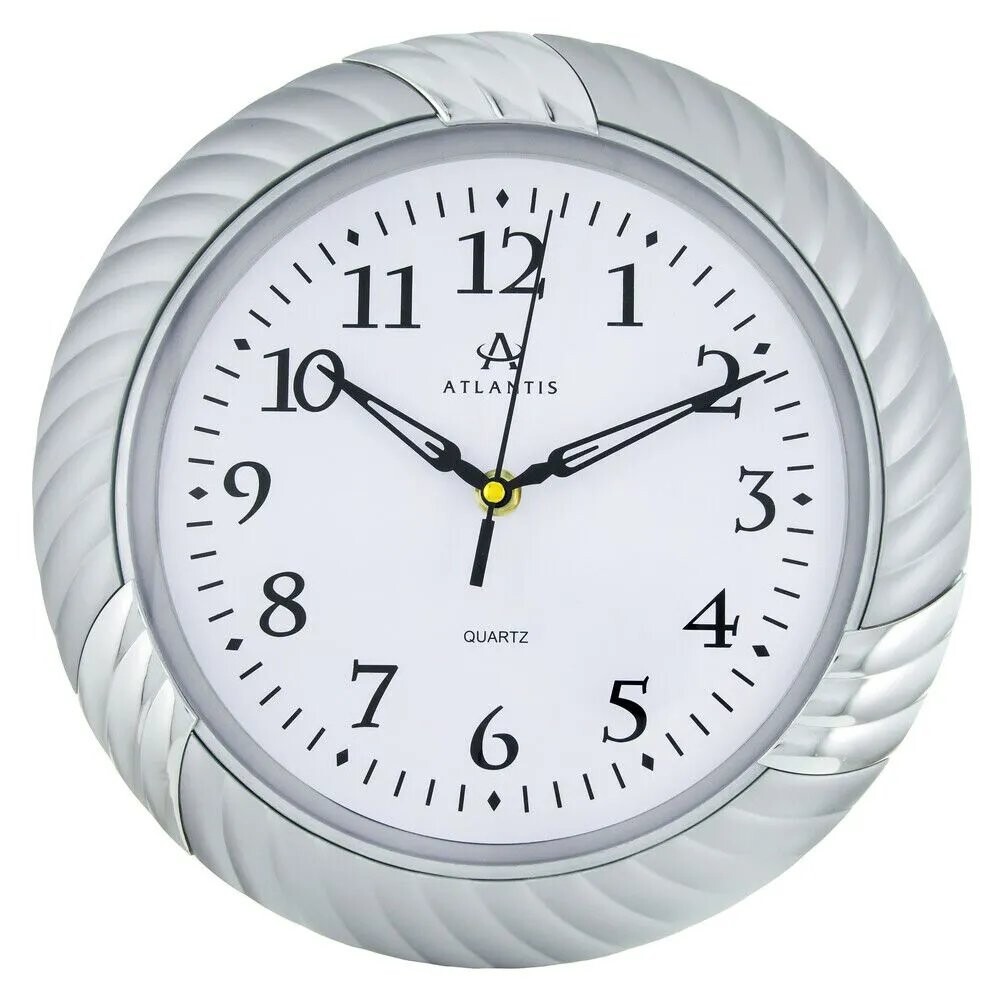 

Часы настенные Atlantis GD-8301 silver