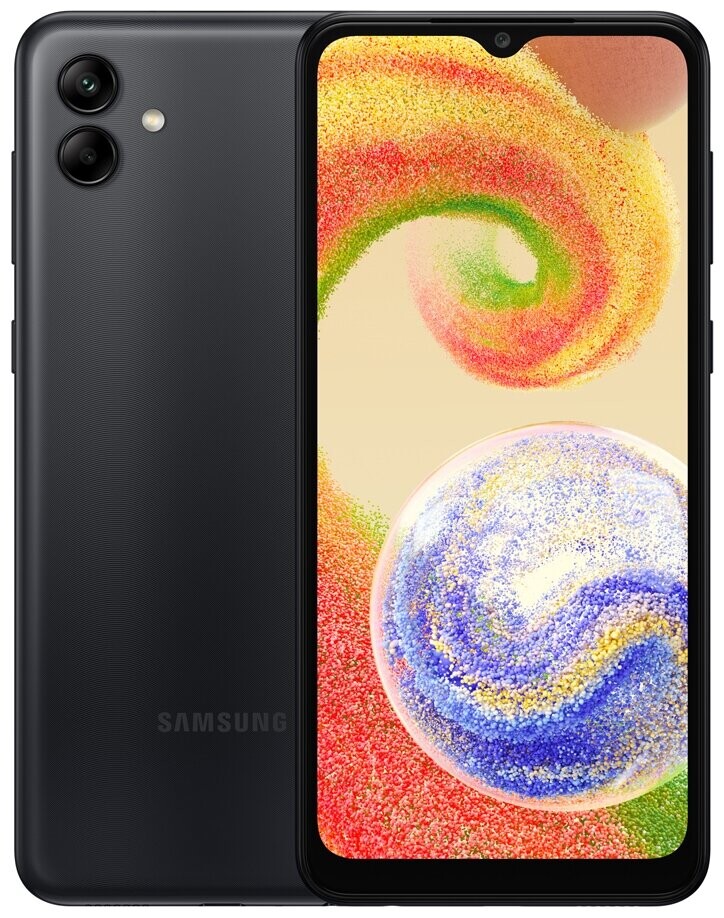 

Телефон Samsung Galaxy A04 3/32GB BLACK (SM-A045F)