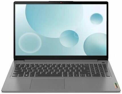 Ноутбук LENOVO IdeaPad 3 noOS grey (82RK00YWRK)