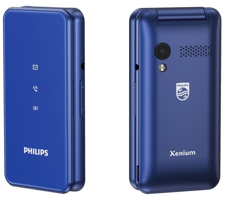 

Телефон Philips Xenium E2601 синий