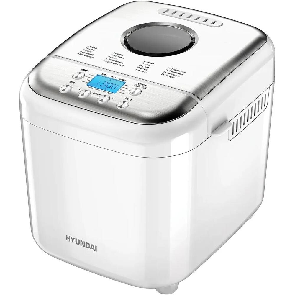 

Хлебопечка Hyundai HYBM-3086 белый