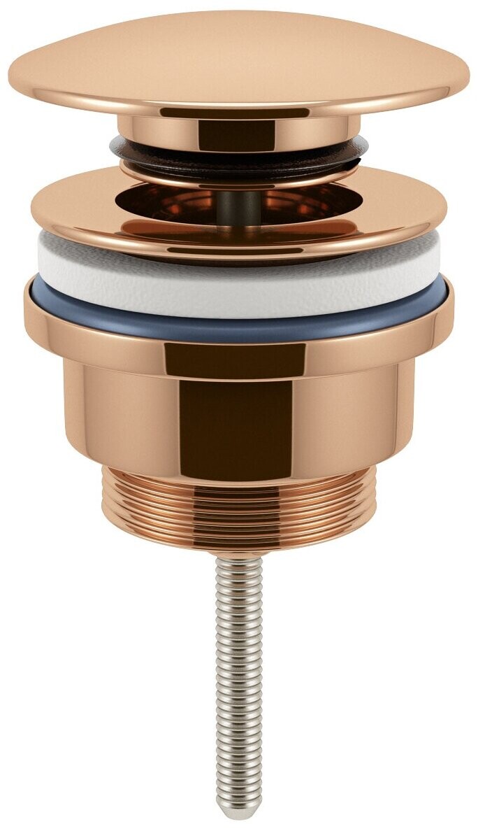 

Сифон Wellsee Drainage System 182142000 роз.золото (донный клапан)