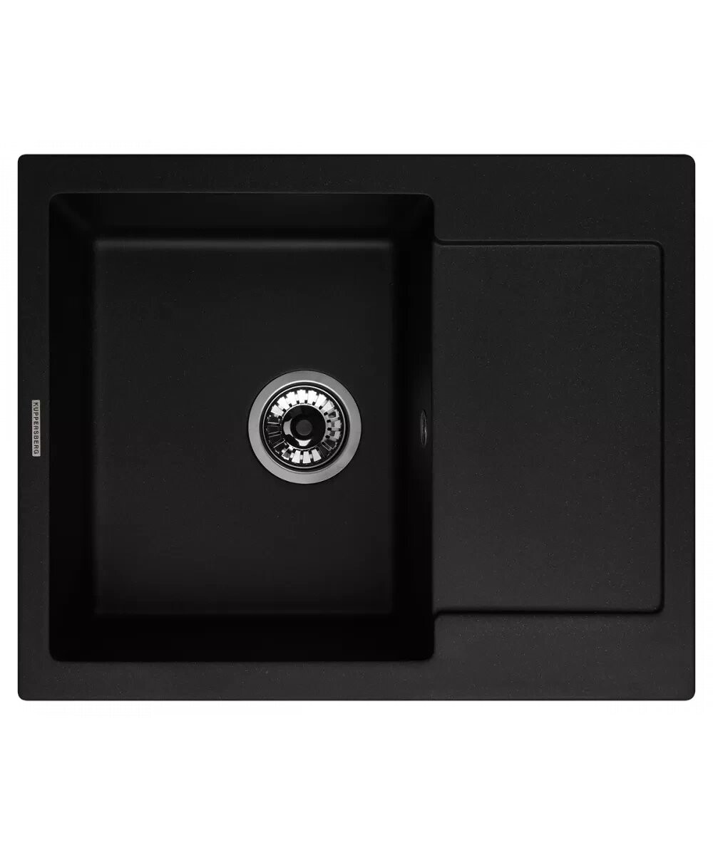 

Кухонная мойка Kuppersberg MODENA 1B1D BLACK