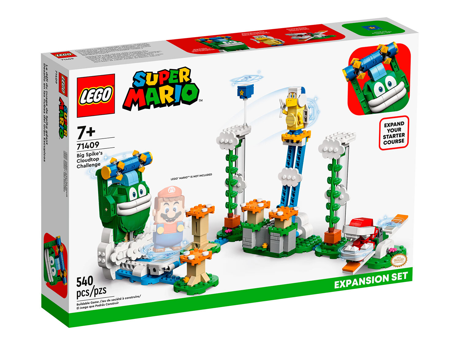 

Конструктор LEGO Super Mario Задача большого Спайка на вершине облака (71409)