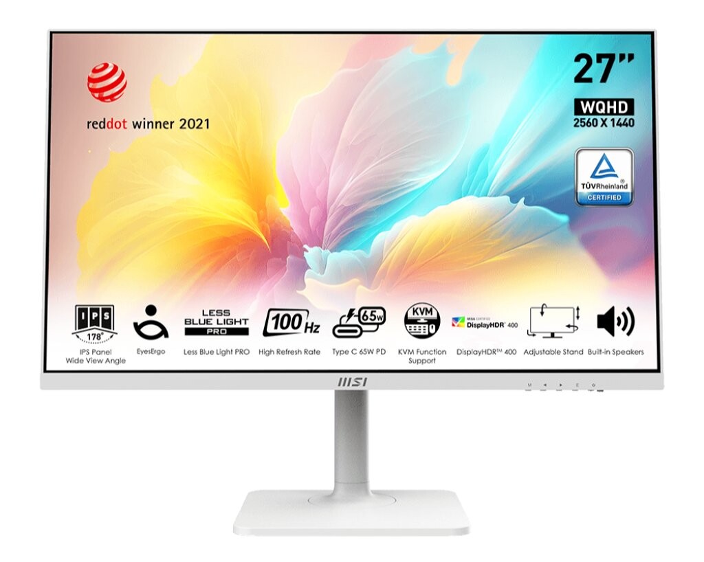 

Монитор MSI Modern MD272QXPW белый
