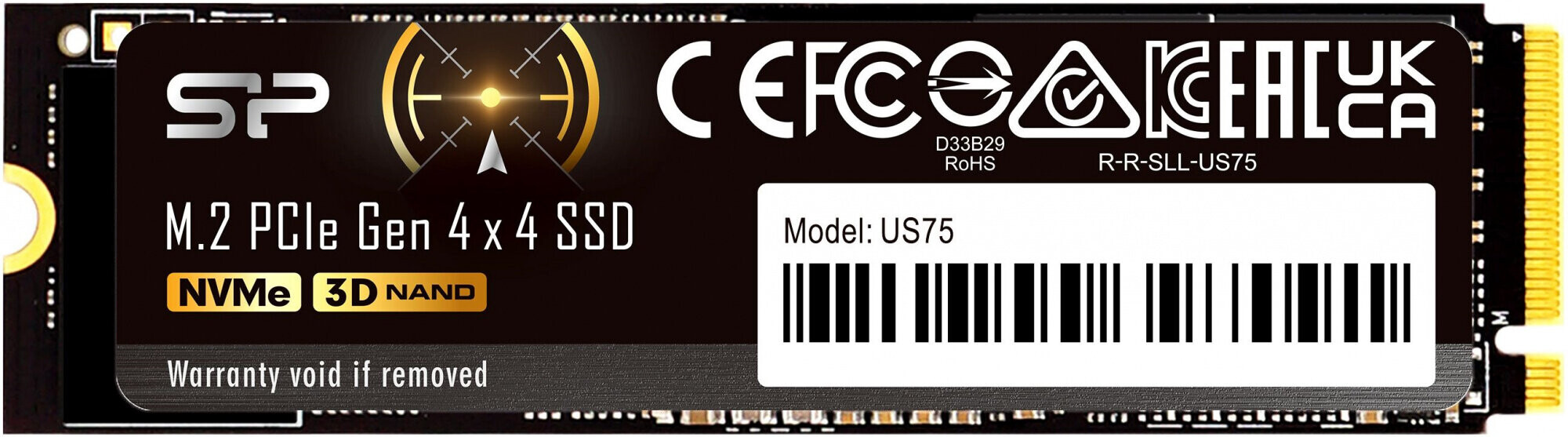 

SSD накопитель Silicon Power US75 M.2 2280 2TB (SP02KGBP44US7505)