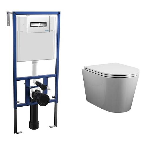 

Комплект инсталляции Bauedge Nova NV4501+унитаз BK0001+кнопка Nova NV7312