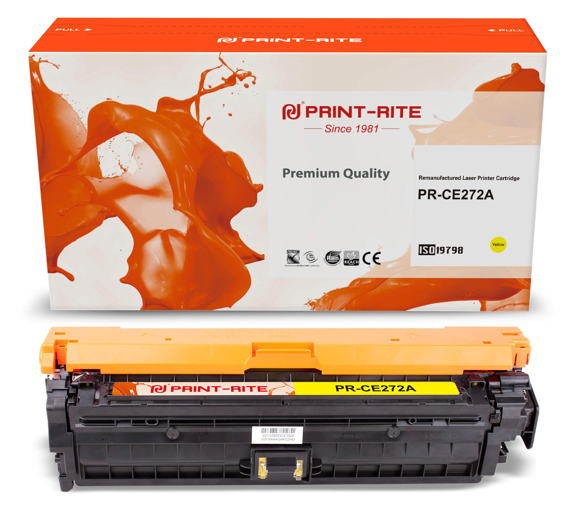 

Картридж Print-Rite PR-CE272A (TRH863CPU1J) желтый
