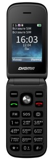 Телефон Digma VOX FS240 32Mb серый