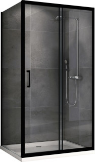 

Душевое ограждение Abber Schwarzer Diamant AG30110B-S80B