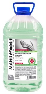 

Антисептик Manufactor Лосьон с маслом чайного дерева жидкость для рук 5л (N31403)