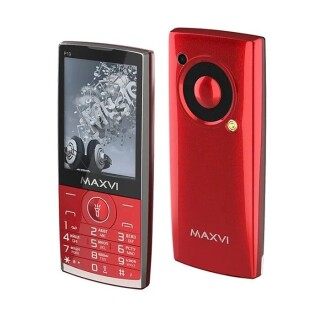 

Телефон Maxvi P19 wine-red