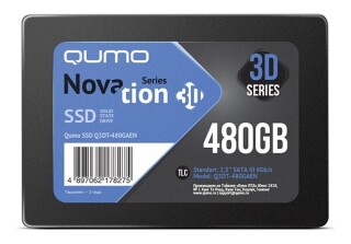 

SSD накопитель Qumo Novation TLC 3D 480GB (Q3DT-480GAEN)