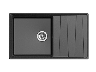 

Кухонная мойка GranFest LEVEL GF-LV-860L черный