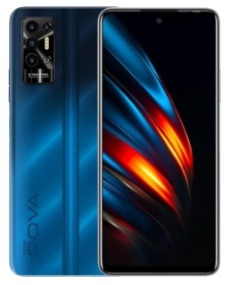 

Телефон Tecno Pova 2 64Gb синий