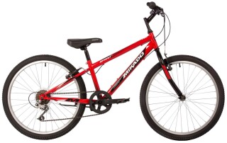 

Велосипед для подростков Mikado 24SHV.SPARKJR.12RD2 красный
