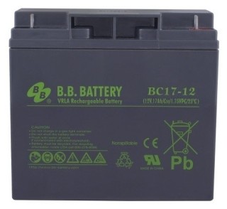 

Батарея для ИБП BB BC 17-12 (12В 17Ач)