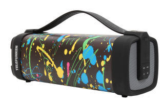 

Портативная акустика Telefunken TF-PS1241B принт PAINT