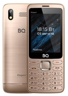 

Телефон BQ 2823 Elegant Gold