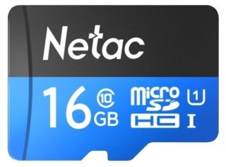 

Карта памяти Netac Standard MicroSD P500 16GB+ SD адаптер (NT02P500STN-016G-R)