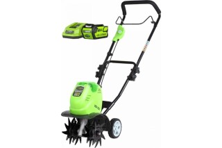 

Культиватор GreenWorks G40TL, 40V, (1хАКБ 4А.ч и ЗУ)