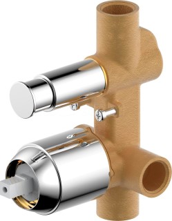 

Встраиваемая часть смесителя Bravat Gina D9100CP-ENG