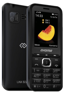 Телефон Digma LINX B241 32Mb черный
