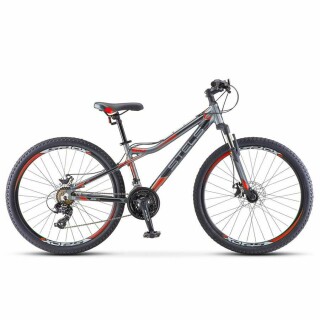 

Велосипед взрослый STELS NAVIGATOR-610 MD 26 V040 Серый/красный (LU088701*LU088294*16)