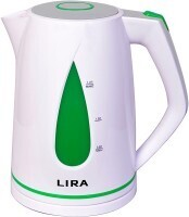 

Чайник Lira LR 0104 бело-зеленый