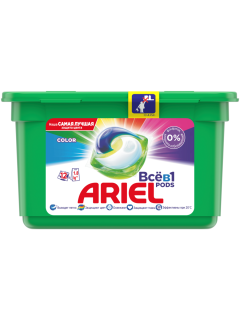 

Средство для стирки Ariel Color 3в1 Капсулы 12шт (81578060)