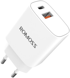 

Сетевое зарядное устройство Romoss AC20T белый