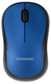 

Компьютерная мышь Sunwind SW-M200 синий и черный