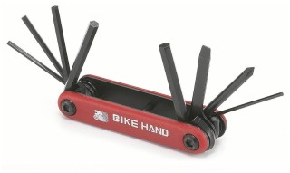 

Аксессуар для велосипеда STELS YC-270 BIKE HAND Набор ключей складной чёрный (230034*LU001441)