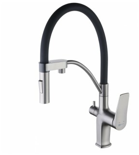 

Смеситель для кухни Lemark Bronx LM3761GM