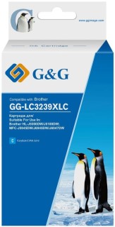 

Расходный материал для печати G&G GG-LC3239XLC голубой